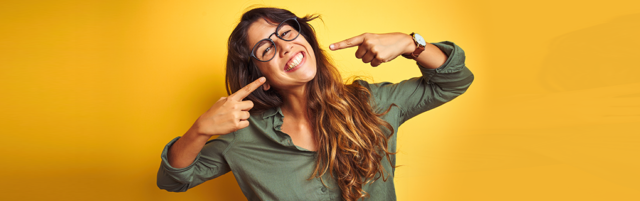 Inszone Insurance Group Dental and Vision Insurance Page Banner - Woman Smiling and Showing Teeth