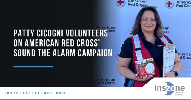 Patty Cicogni Volunteers on American Red Cross’ Sound the Alarm Campaign