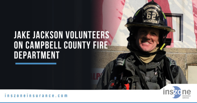 Jake Jackson Volunteers on Campbell County Fire Department