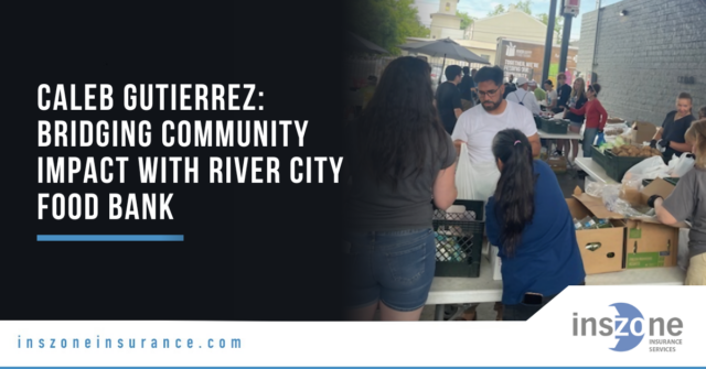 Caleb Gutierrez Bridging Community Impact with River City Food Bank