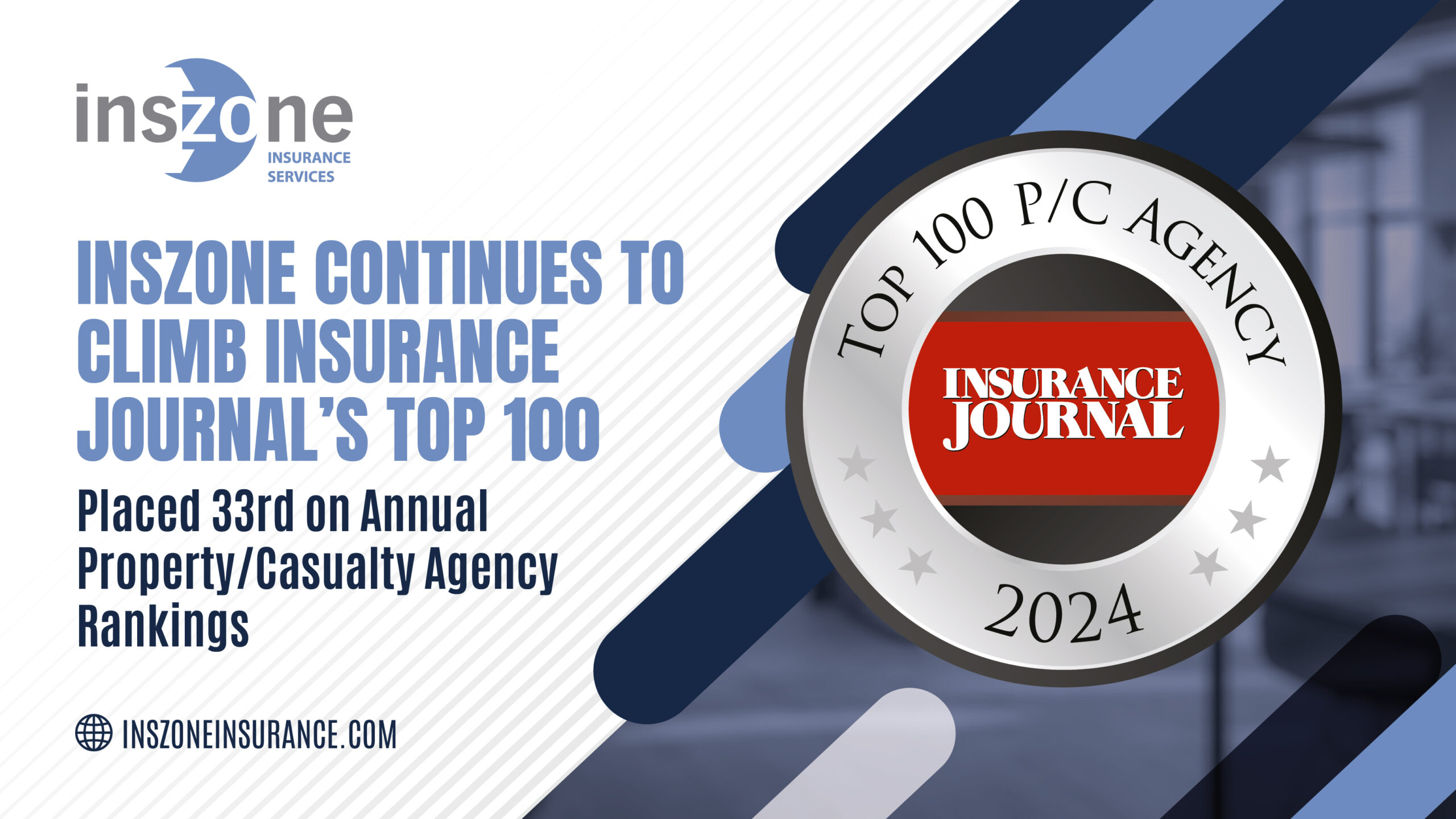 Inszone climbs to 33rd on Insurance Journal’s Top 100 – Technologist