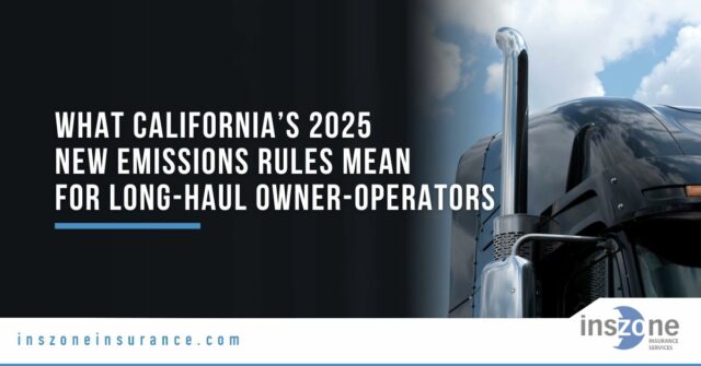 Cleaner Trucks, Pricier Policies: What California’s 2025 Emissions Rules Mean for Long-Haul Owner-Operators