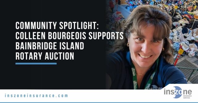 Community Spotlight: Colleen Bourgeois Supports Bainbridge Island Rotary Auction