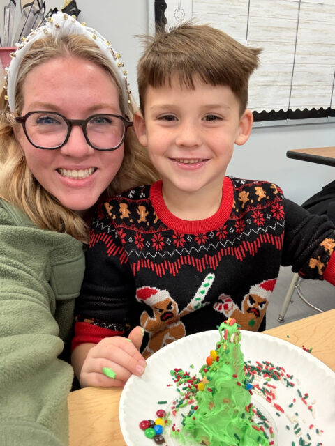 Community Spotlight: Erin Salyer Volunteers with Eagle PASS PTO for School Holiday Event