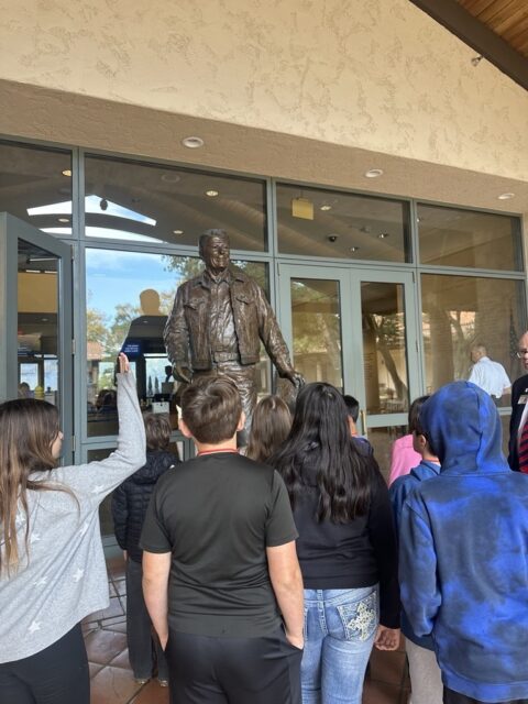 Community Spotlight: Katherine Corbett Volunteers with Banyan Elementary PTA at the Ronald Reagan Discovery Center