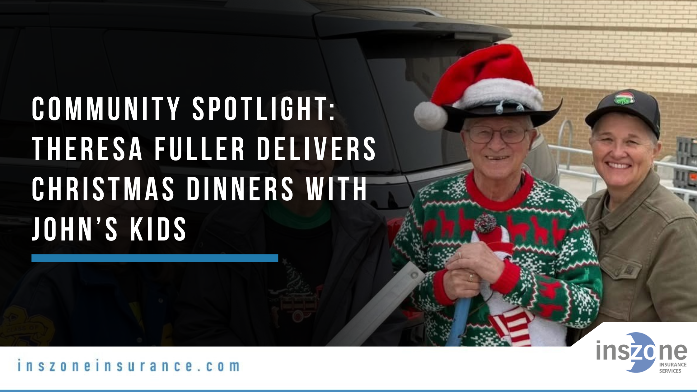 Community Spotlight Theresa Fuller Delivers Christmas Dinners with John’s Kids