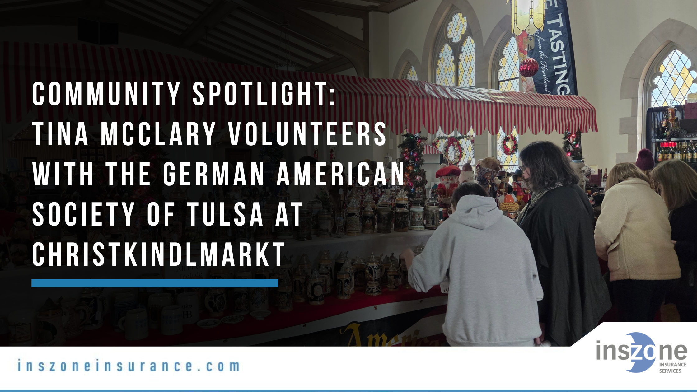 Community Spotlight Tina McClary Volunteers with the German American Society of Tulsa at Christkindlmarkt