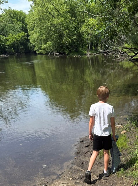 Community Spotlight Charlie Warren Cleans Up Fort Custer State Park 