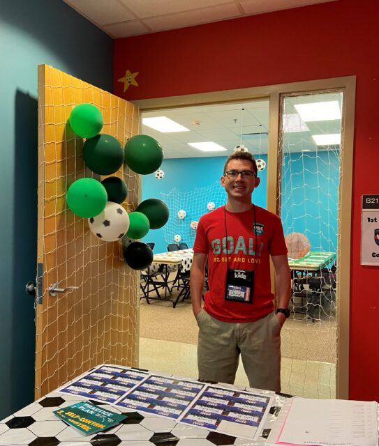 Community Spotlight David Accurso Volunteers at Church of the Resurrection's Vacation Bible Camp 