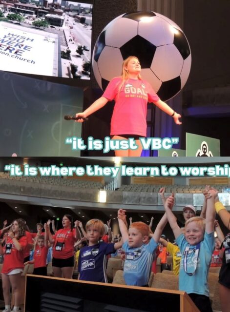 Community Spotlight David Accurso Volunteers at Church of the Resurrection's Vacation Bible Camp 