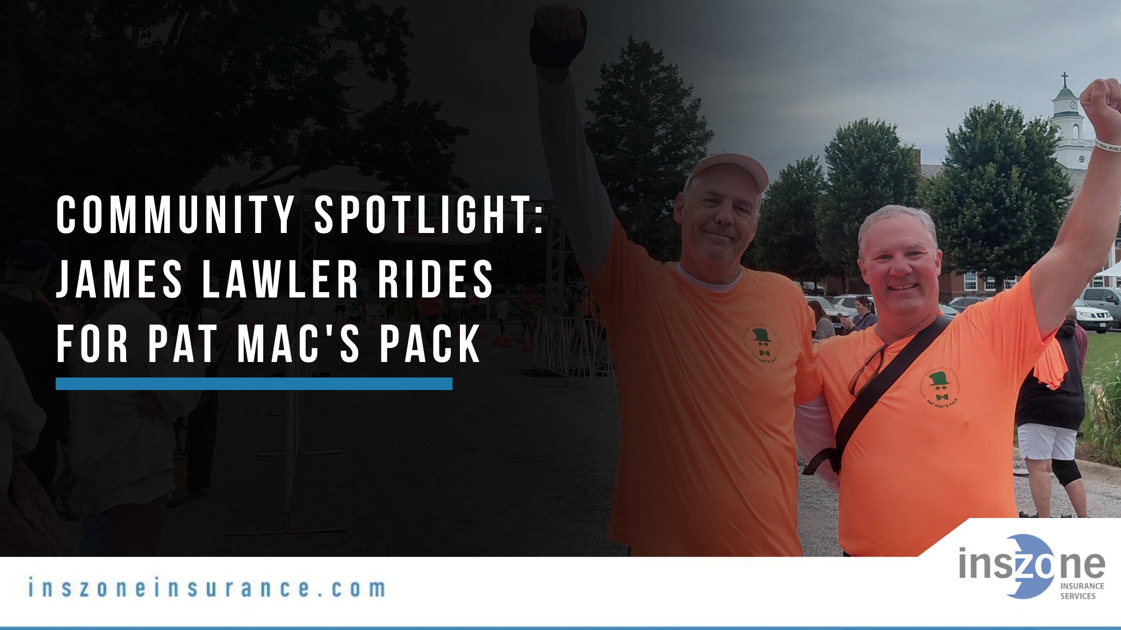 Community Spotlight James Lawler Rides for Pat Mac's Pack