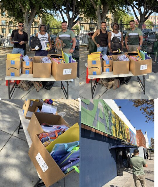 Community Spotlight: Jose Deschamps Supports the Skid Row Back to School Family Resource Event