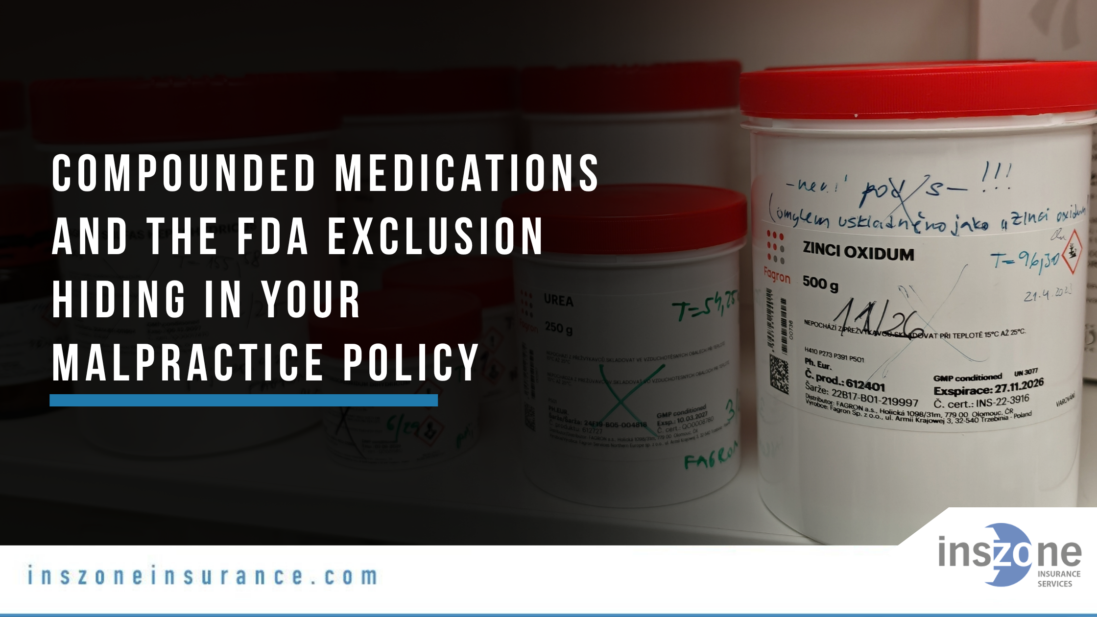Compounded Medications and the FDA Exclusion Hiding in Your Malpractice Policy