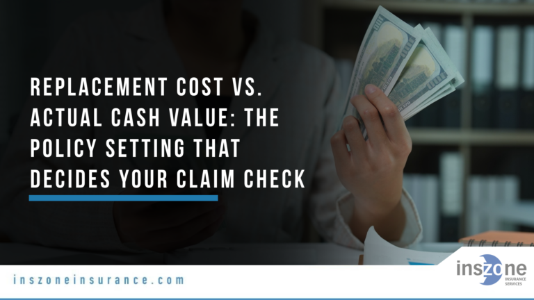 Replacement Cost vs. Actual Cash Value: Home Insurance