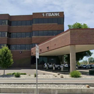 Brick office building at 4350 Wadsworth Boulevard in Wheat Ridge, Colorado, home of Inszone Insurance Services Suite 201, formerly Prince Insurance Group